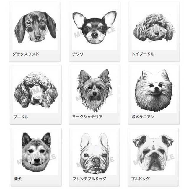 50 犬 イラスト リアル 白黒 アニメ画像