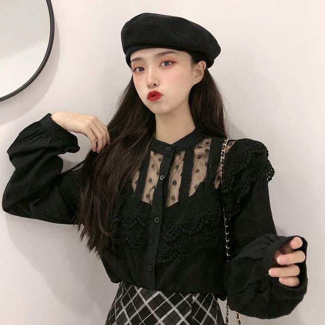 最高シースルー トップス 冬 人気のファッショントレンド