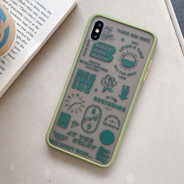 絵文字ロゴ柄カーキ Iphoneケース M0606 3 Chubbym