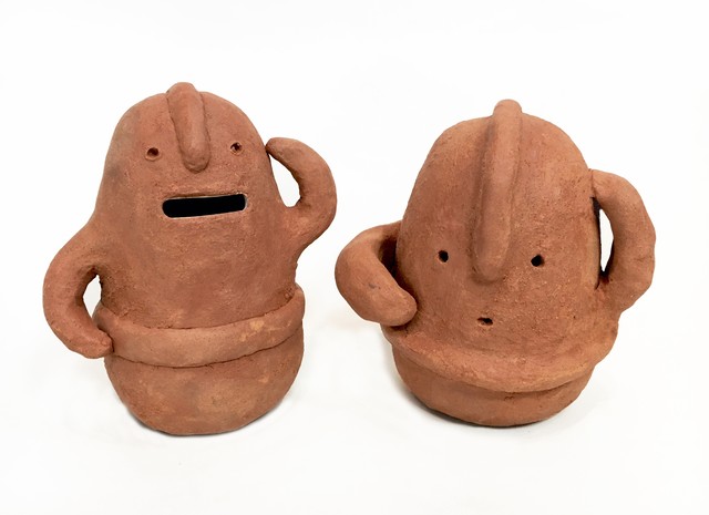 ハニワ貯金箱づくりセット しおんじやまミュージアムショップ