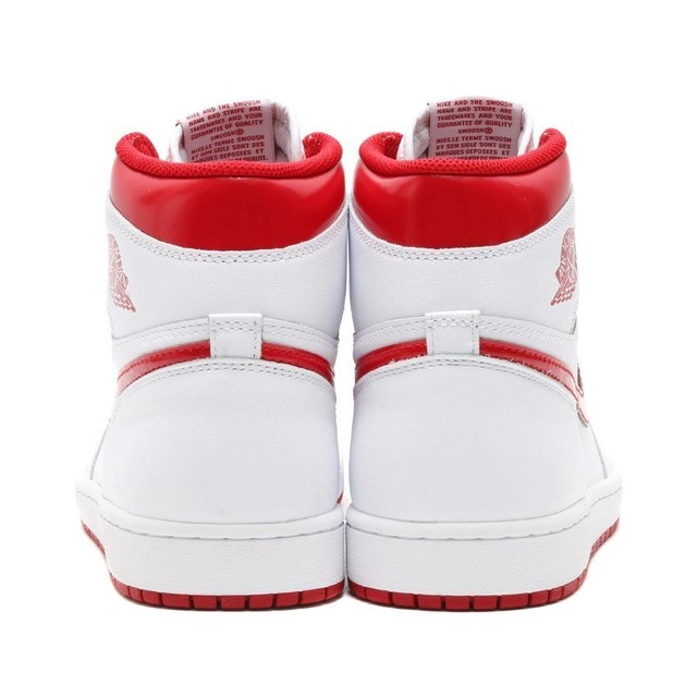 ジョーダン1 ナイキ エア ジョーダン１ ナイキ スニーカー メンズ Nike Air Jordan 1 Retro High Og White Varsity Red 復刻 限定 Nike 610 World Ships