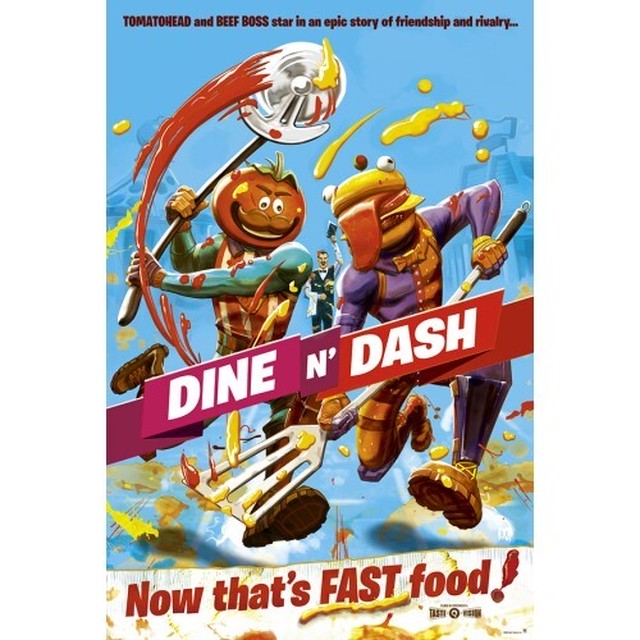 『フォートナイト』ポスター (1) DINE N' DASH / エンスカイ