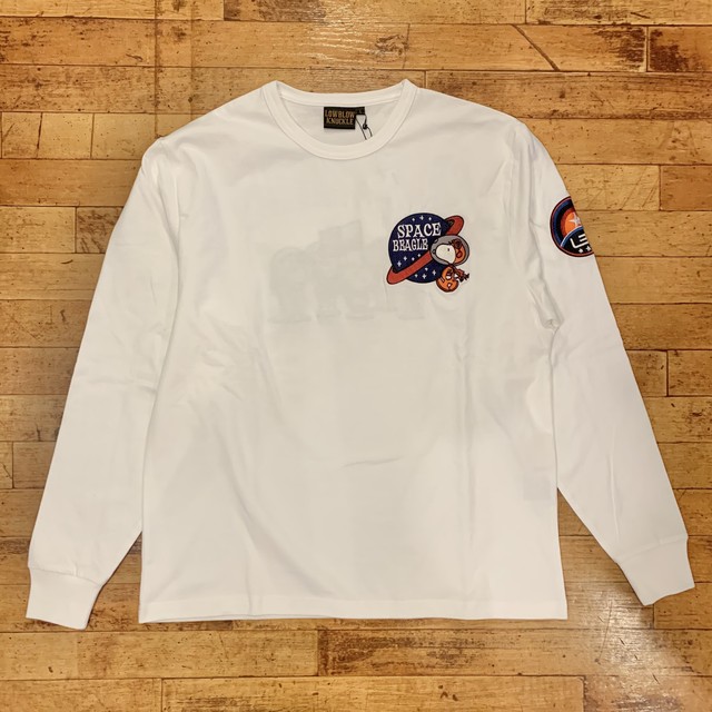 Lowblow Knuckle Peanuts スペーストラベラーロンｔ White 奄美 Tortuga トルトゥーガ