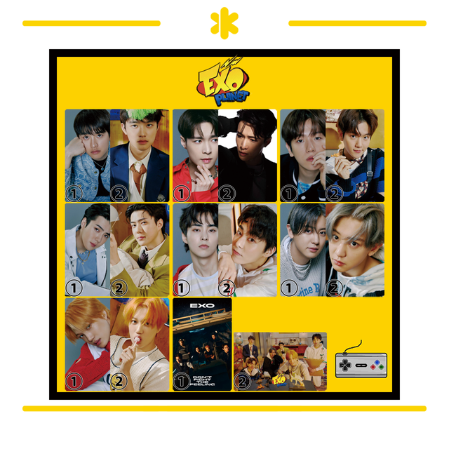 Exo ネームプレート キラキラ韓流商店 旭川店