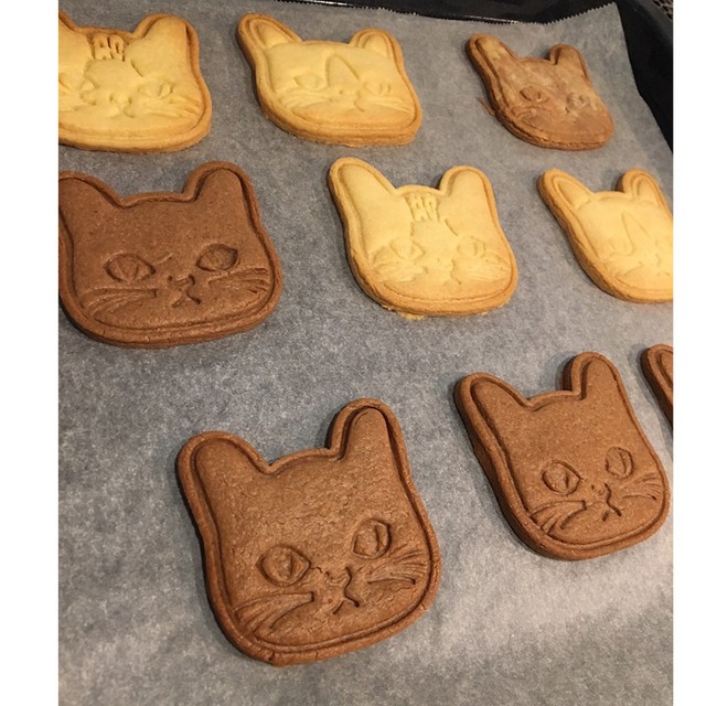 ねこのクッキー型 Bタイプートラ猫 ヌイグルミ制作室ビアンカ