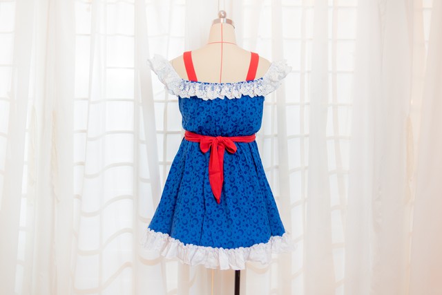 刀剣乱舞 モチーフワンピース 三日月宗近 J