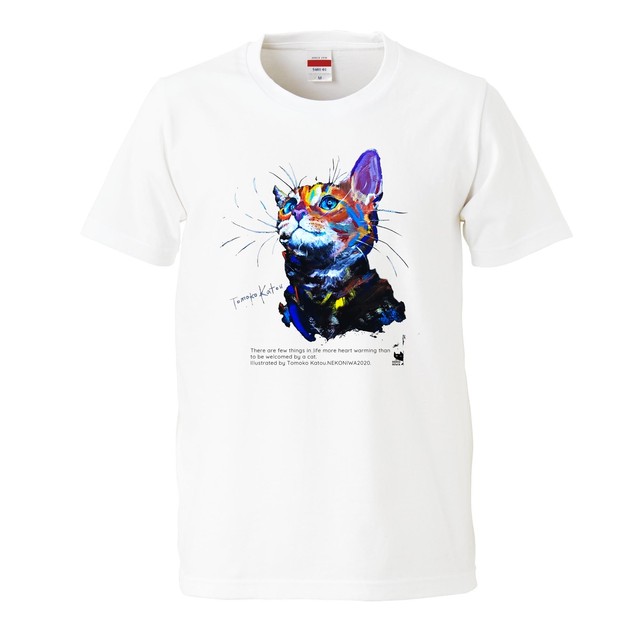 猫庭Tシャツ +TOMOKO KATOU model ■ Espoir エスポア 全国送料無料‼
