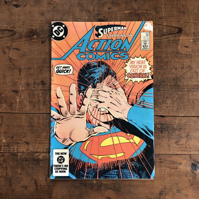 ヴィンテージ アメコミ Superman Starring In Action Comics No 558 Aug スーパーマン 英語 E Vintage ヴィンテージ 洋書 雑貨のお店
