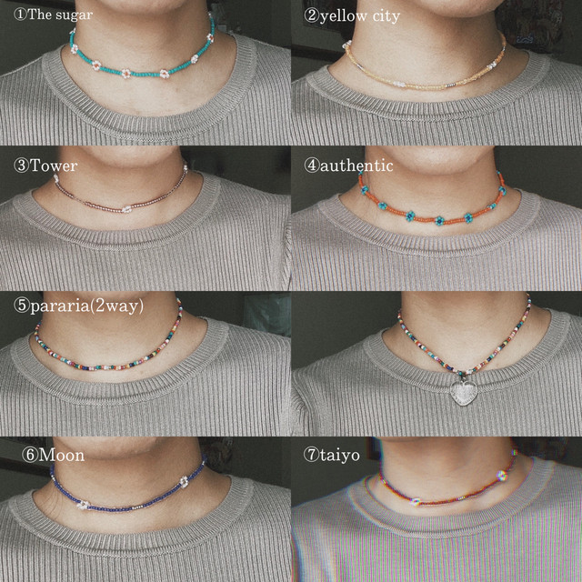 Rammells Handmade Beads Choker ハンドメイドビーズチョーカー Rammells Base Shop