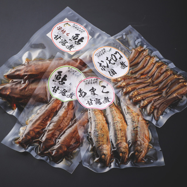 美山甘露煮セット4種