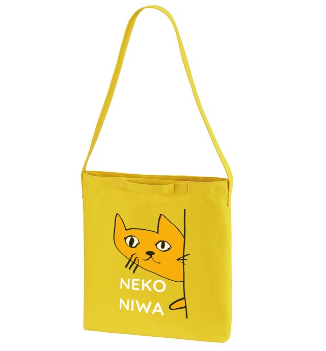 猫庭ヘヴィー キャンバス 2WAY ショルダーバッグ■カナリア 全国送料無料‼