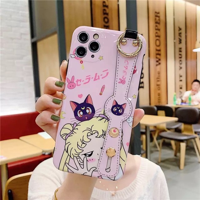 お取り寄せ商品 スマホケース Iphoneケース 原宿 ゆめかわいい プリンセス 落下防止 持ちやすい ストラップ Candy Melts