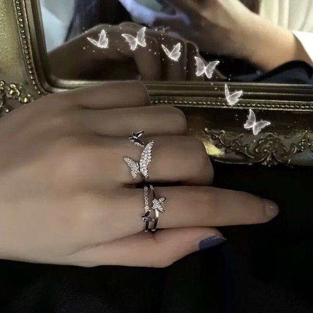 butterfly ring 2peace