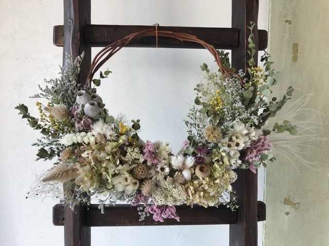 ウエディングブーケ リースブーケについて その灯ぐらし