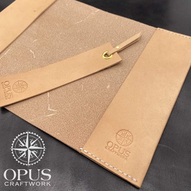 シンプルブックカバー 栃木レザー使用 文庫本サイズ Leather Opus レザーオーパス