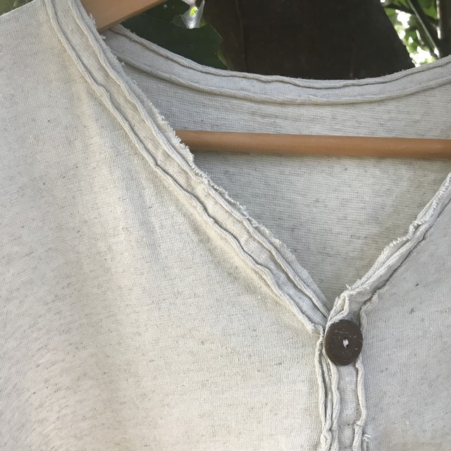 藍染 ヘンプコットン メンズ 半袖 カットソー 半袖 シャツ Tシャツ 大きめサイズ 父の日 木草弥生月