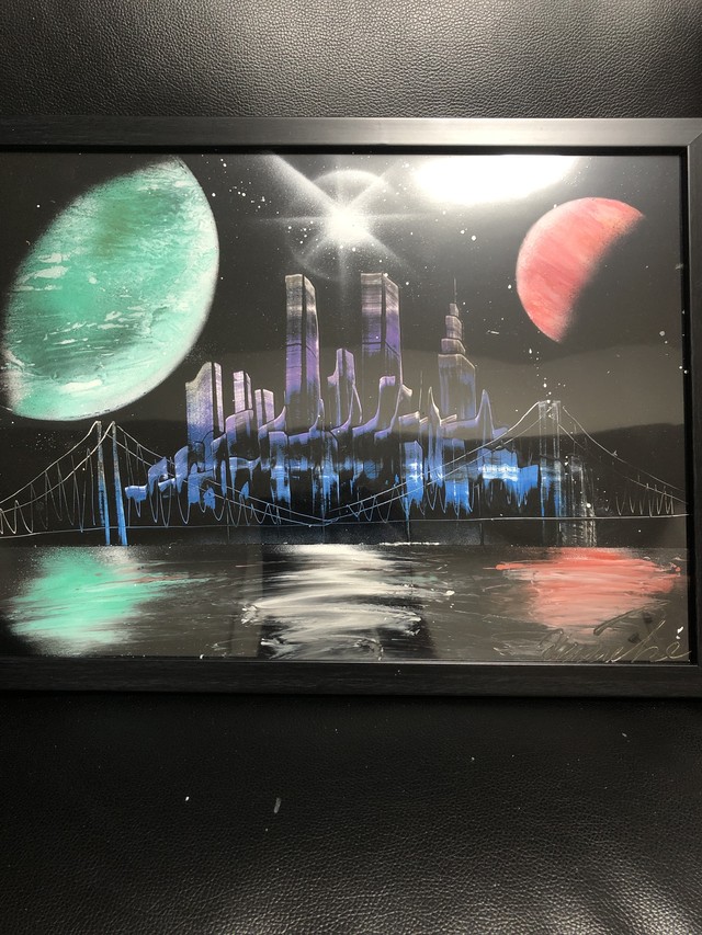 スプレーアート作品 15 Keimart