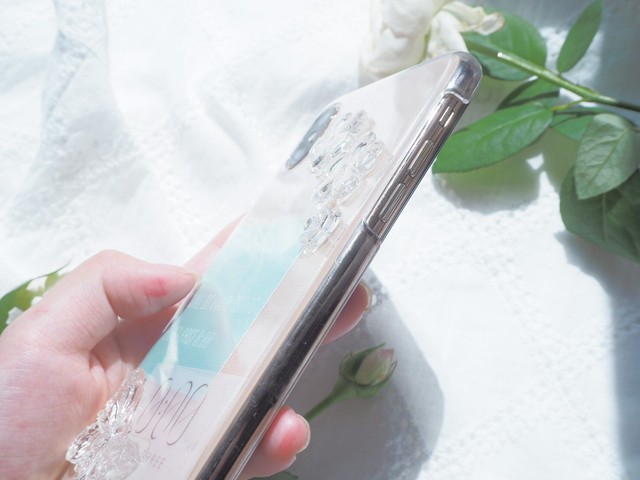 夢とシンデレラ 蝶フラワークリアスマホケース 0 00 ゼロスリー