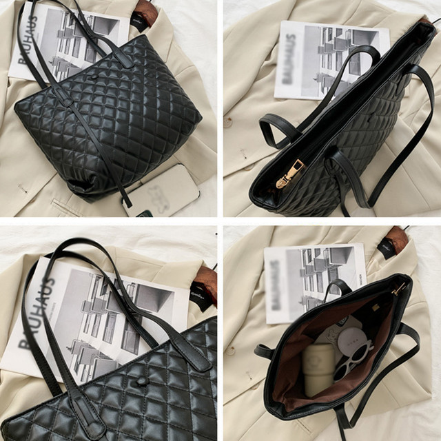 トートバッグ レディース 手提げ 鞄 おしゃれ Puレザー 通勤通学 無地 シンプル オフィス 黒 白 Ol かばん 肩掛け ハンドバッグ Infini Arc En Ciel