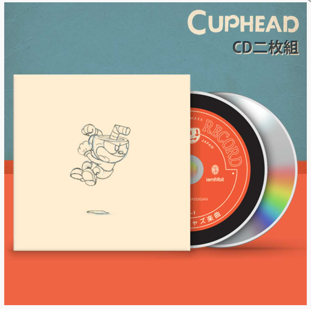 カップヘッド / CUPHEAD『魅惑ノジャズ楽曲』(CD2枚組) / iam8bit