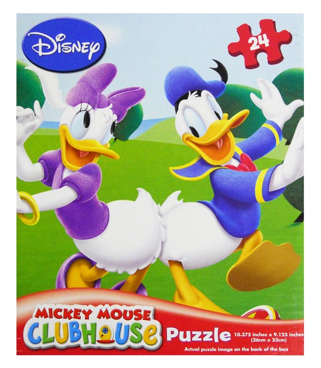 枢機卿ミッキーマウスクラブハウス24ピースのパズル盛り合わせ Atena
