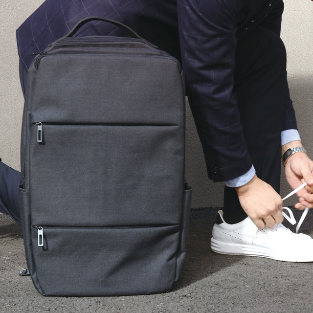 Functional ヘザーナイロン プロテクトデイバッグ 収納充実 ビックサイズ 17インチノートpc収納可能 ビジネス カジュアル オンオフ ファンクショナル Raw Create Online Store