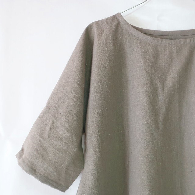 型紙 Pattern 身頃2枚のドロップポケットワンピース 半袖 A Dress That Can Be Made With Two Simple Bodice Short Sleeve 生地とハンドメイドのお店 リッチクロス Fabric Store S Richcloth
