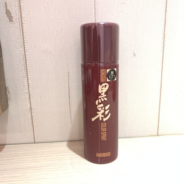 黒彩 ヘアカラースプレー 黒 ｌｕａｎａ