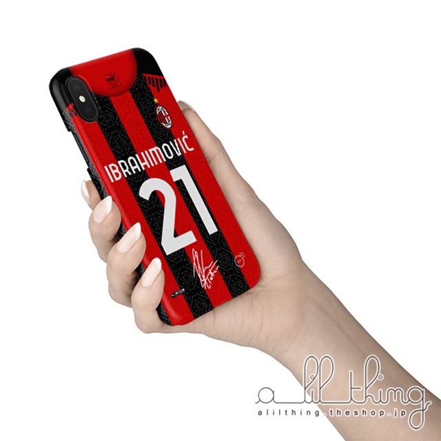 Seriea Acミラン 21シーズン ホームユニフォーム イブラヒモビッチ テオエルナンデズ サイン入り Iphonese2 Iphonexr ケース Alilthing