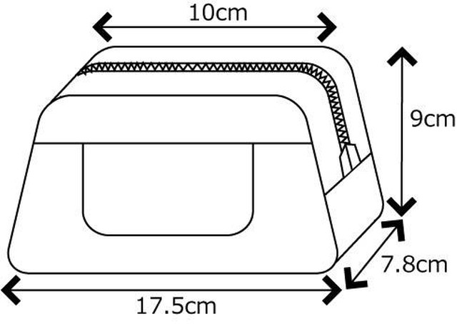 ウェットティッシュがさっと取り出せるminiポーチの型紙と作り方 Pdf 咲牛印