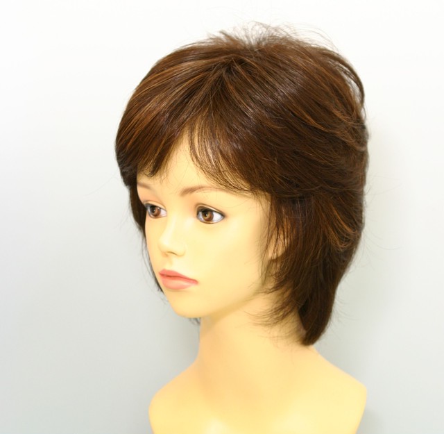 No 006 自然な段カットスタイル 明るめの茶色 Shop Haircut Asia