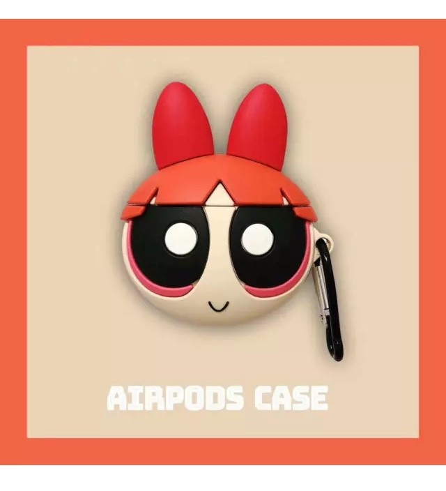 パワーパフガールズ ブロッサム デザイン Airpods カバー ケース Beach15love