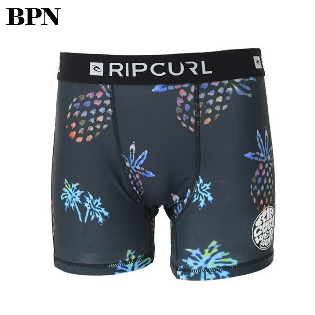 S01 480 リップカール インナーパンツ メンズ ボクサーパンツ スポーツ ジム Uvカット 下着 アンダーウェア ギフト 黒 グレー Rip Curl Beachdays Okinawa