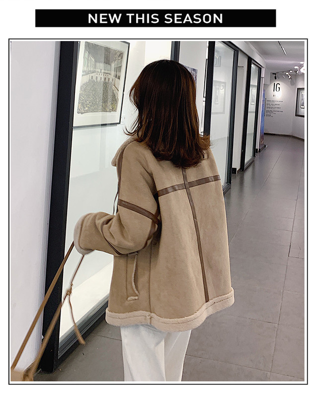 フェイクムートンコート ジャケット ムスタンジャケット コート ショート丈 代 30代 40代 秋冬 普段着 デイリー デート お出かけ お呼ばれ グレー ベージュ こなれ感 大人可愛い カジュアル 韓国 レディース アウター おひさまブランケット