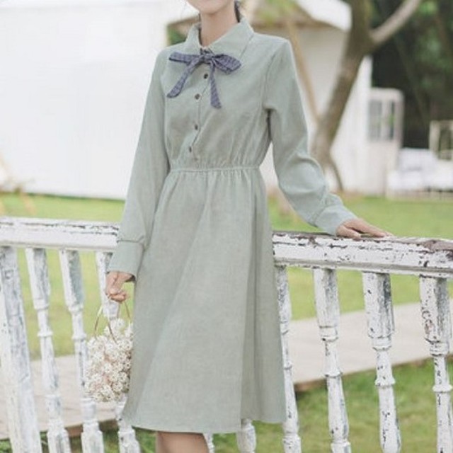 シャツワンピース レディース Aライン ワンピース 膝丈 清楚 カジュアル ワンピース お呼ばれ ワンピース 年秋冬新作 レディース 秋服 レディース Jm9110 Dress Plaatje