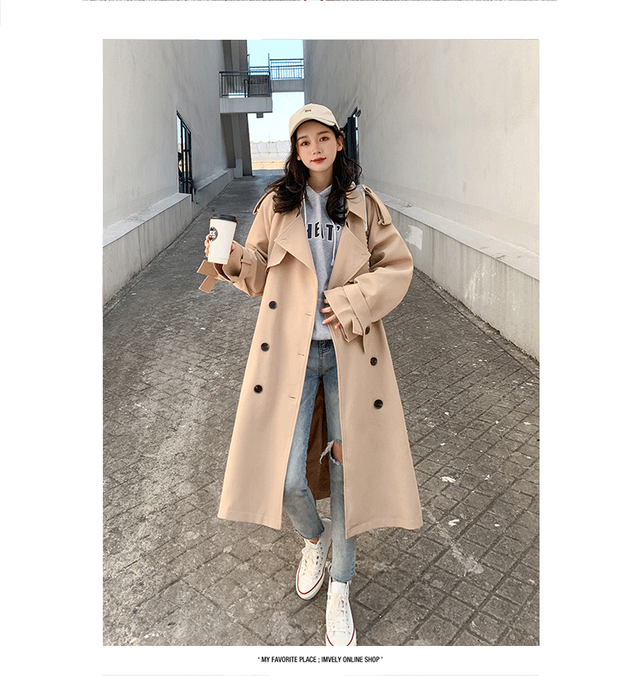 トレンチコート ロング ロングコート アウター レディース 秋コート ベルト付き テロンチ ゆったり カジュアル ナチュラル きれいめ ベージュ カーキ ウッディーベース1号店