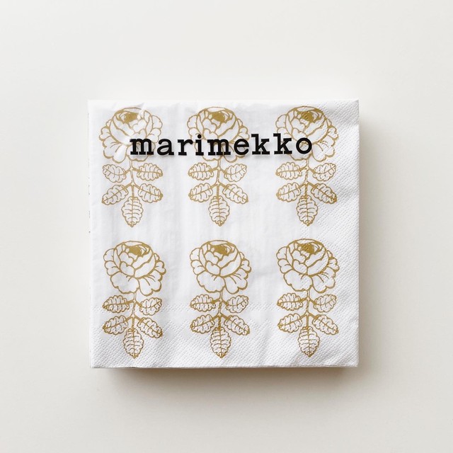 北欧 Marimekko マリメッコ 北欧ペーパーナプキンpaperletter ペーパーレター