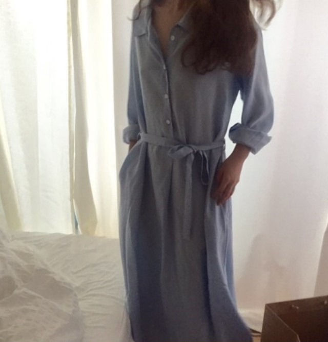 バックオープンシャツロングワンピース レディース ファッション ワンピース シャツワンピース バックオープン バックシャン 無地 セクシー カジュアル お洒落 可愛い かっこいい お出かけ 女子会 デート デイリー フェミニン オーバーサイズ 57 Sayurio