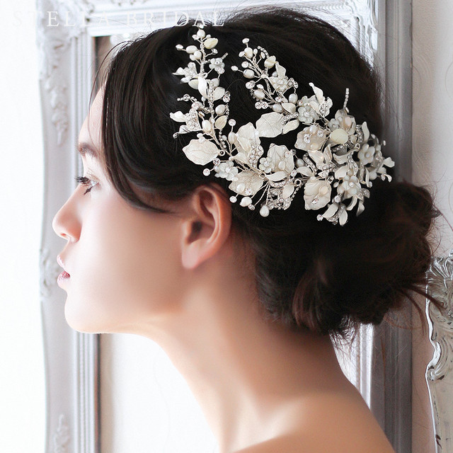 ヘアアクセサリー Stella Bridal オシャレ花嫁さま御用達ウェディングアクセサリーショップ ステラブライダル