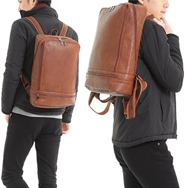 Jpcs Veroman スクエアリュック メンズ レザー リュック ビジネスリュック 防水 Pc収納 革 Japan Classic Store