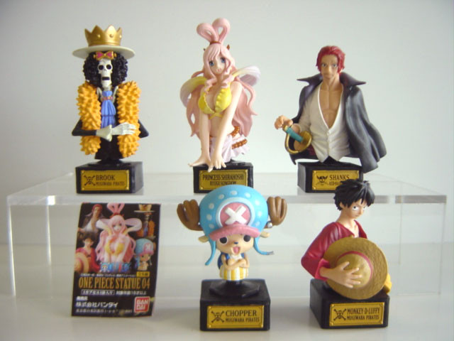 Igx25lzワンピースonepiece Statue 04全5種 フィギュアマニア 各種ガチャポンのコンプリートセットを販売