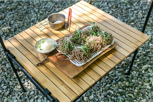 Minimal Works ミニマルワークス Mocha Roll Table Bamboo モカロールテーブル バンブー Sotosotodays
