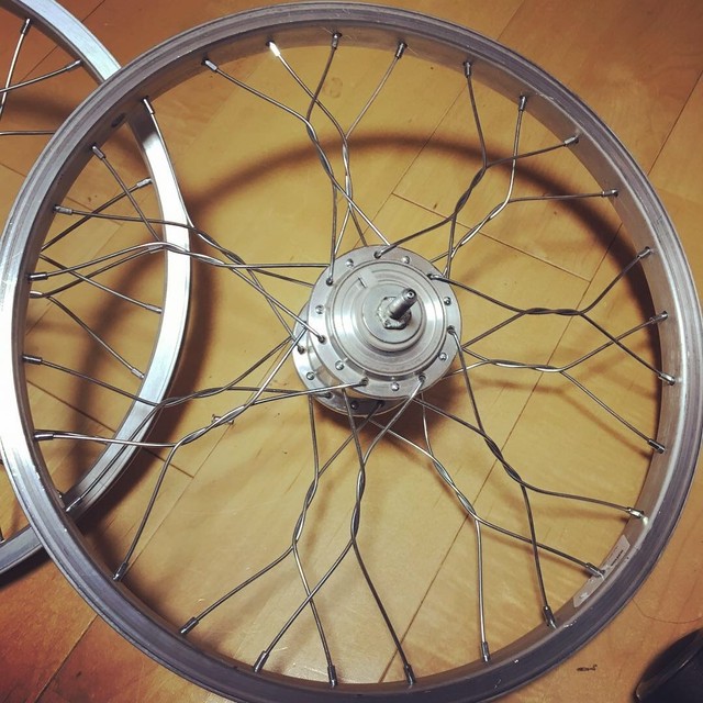 自転車ホイールレストア 手組みホイール組み直し承ります Eurecabikes