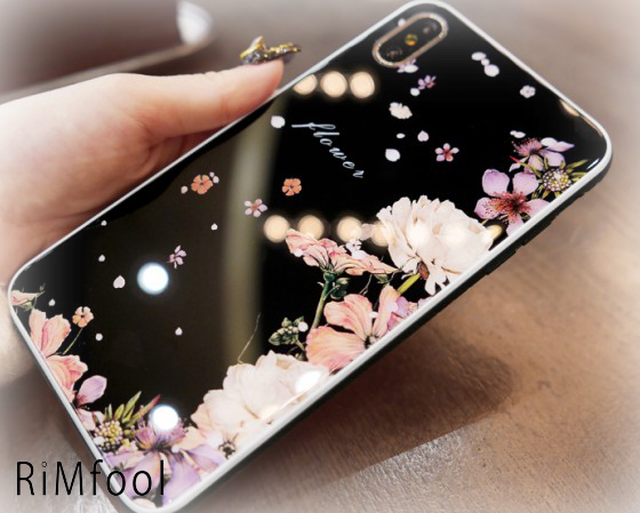 Phonex Iphonexs Iphone Xr Iphone Xs Max ケース 機種対応スマホケース可愛い 花柄 Iphoneケース シリコンケース Rimfool