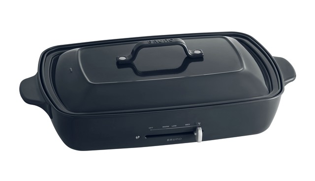 Bruno ブルーノ ホットプレート グランデサイズ Holiday Collection Slate Black Lunar World