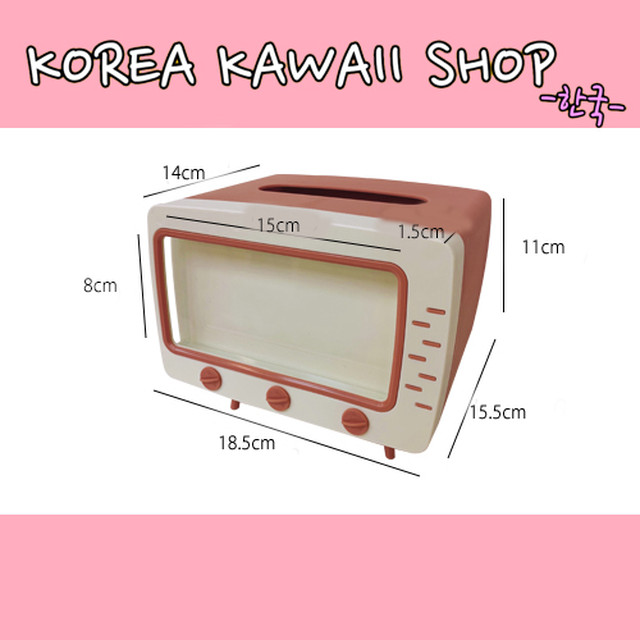 テレビ型ティッシュケース Korea Kawaii Shop