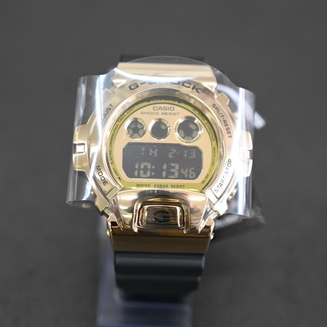 G Shock Gm 6900g 9jf メタルベゼル ゴールド デジタル腕時計 カシオ ジーショック 栗田時計店 Seiko G Shock 時計 ベルトの専門店