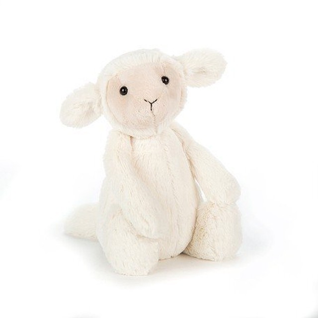 ジェリーキャット ひつじ M ぬいぐるみ Jellycat ミディアム バシュフルアニマル 子羊 ギフト プレゼント Bashful Lamb Medium 正規品 出産祝 誕生日プレゼント ファーストトイ お洒落 贈り物 Giftac