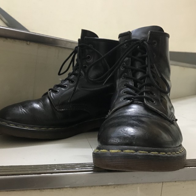 Dr Martens ドクターマーチン 7ホール ブラック Desertsnow