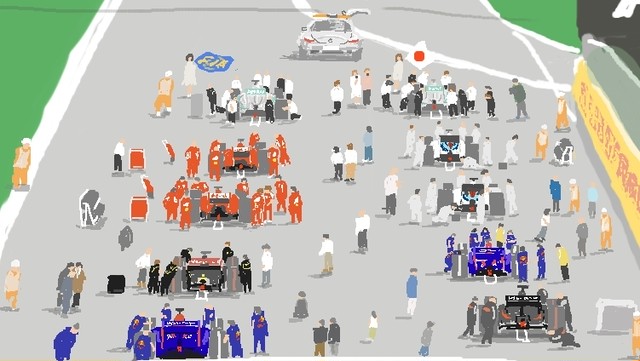 イラスト 15年 日本gp まもなくスタート サイズ Osamart